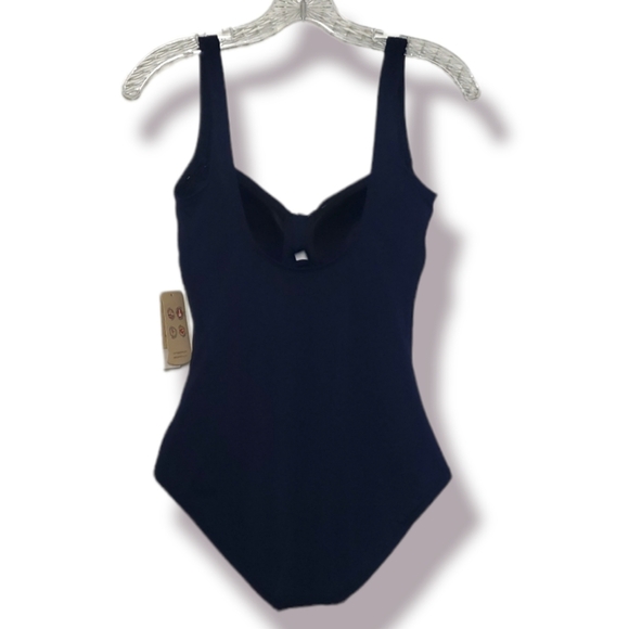 Tommy Bahama Navy Halter One Piece - Picture 5 of 10